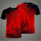 Camiseta Esportiva Masculina com Proteção Uv Treino Academia Corrida