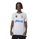 Camiseta Esportiva Masculina Corinthians x Sabotage Cor:BrancoTamanho:MGenero:Masculino Camiseta Esportiva Masculina Corinthians x Sabotage Cor:BrancoTamanho:MGenero:Masculino