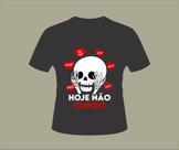 Camiseta Esqueleto Apaixonado modelo 10