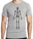 Camiseta Esqueleto humano Blusa criança infantil juvenil adulto camisa tamanhos