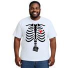 Camiseta Esqueleto Raio X Burguer Estampa Personalizada Camiseta Esqueleto Raio X Burguer Estampa Personalizada