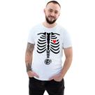 Camiseta Esqueleto Raio X Pizza Camisa Personalizada Blusa Adulto Algodão com Poliéster Camiseta Esqueleto Raio X Pizza Camisa Personalizada Blusa Adulto Algodão com Poliéster