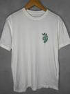 Camiseta estampa folha offwhite masculina
