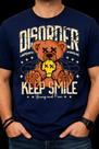 Camiseta Estampa Urso Disorder
