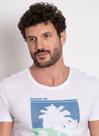 Camiseta Estampada Aleatory Summer 88 Branca Camiseta Estampada Aleatory Summer 88 Branca