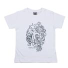 Camiseta Estampada Central Surf Infantil - Branca Camiseta Estampada Central Surf Infantil - Branca