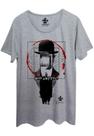 Camiseta Estampada Corvuz 100% Algodão