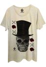 Camiseta Estampada Corvuz 100% Algodão