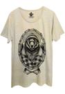 Camiseta Estampada Corvuz 100% Algodão