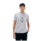 Camiseta Estampada Hering Regular Photography Cinza Algodão