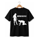 Camiseta Estampada Imprevisto Frase 100% Algodao Confortável Estilo DTF Premium Casual Uso Diário