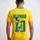 Camiseta Estampada Neymar Brasil Moda Copa Do Mundo Bt952