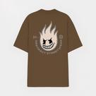 Camiseta Estampada Over StreetWear Abstract Fluer Naw Street
