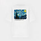 Camiseta Estampada Over StreetWear Abstract Noite Estrelada Van Gogh Camiseta Estampada Over StreetWear Abstract Noite Estrelada Van Gogh
