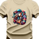 Camiseta Estampada Personalizada Cantor Style Fio 30.1