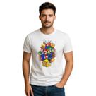 Camiseta Estampada Super Mario Bros Videogame 100% Algodão