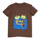 Camiseta Estampada Unissex Hora da Aventura Marceline e Princesa Jujuba Camiseta Estampada Unissex Hora da Aventura Marceline e Princesa Jujuba
