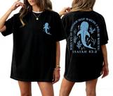 Camiseta estampadas grandes Pinclodly Y2K Summer Feminina Preta