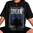 Camiseta Estilo Korea Over Size Em Algodão Camiseta Estilo Korea Over Size Em Algodão