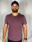 Camiseta Estonada Bordo