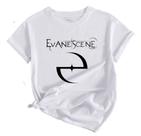 Camiseta Evanescence Baby Look Show Banda 100% Algodão