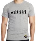 Camiseta Evolução Alien Blusa criança infantil juvenil adulto camisa tamanhos