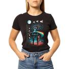 Camiseta Exclusiva Banda Pink Floyd Baby Look Feminina