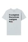 Camiseta Exemplo Parceiro Amigo Pai Reserva