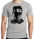 Camiseta Exterminador do Futuro pintura Blusa criança infantil juvenil adulto camisa tamanhos Camiseta Exterminador do Futuro pintura Blusa criança infantil juvenil adulto camisa tamanhos