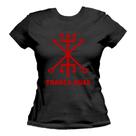 Camiseta Exu Tranca Rua Orixá Candomblé Sarava Feminina