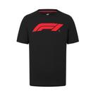 Camiseta F1 Logo Preta Oficial Camiseta F1 Logo Preta Oficial