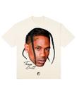 Camiseta Face Oversized Travis Off-White
