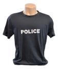 Camiseta Fantasia Police Unisx Festas Folia Carnaval Tamanho:P Camiseta Fantasia Police Unisx Festas Folia Carnaval Tamanho:P