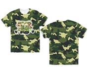 Camiseta Fardamento Uniforme Tema Soldadinhos só desenho Camiseta Fardamento Uniforme Tema Soldadinhos só desenho