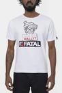 Camiseta Fatal Surf Algodão Manga Curta Estampada Grafite