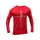 Camiseta Fé Jesus Manga Longa Religiosa Evangélica