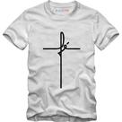 Camiseta Fé Jesus Religiosa Gratidão Masculina Algodão Premium