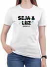 Camiseta Feliz Natal Cristã Algodão Tshirt Feminina Gospel