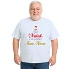 Camiseta Feliz Natal Próspero Ano Novo Personalizada