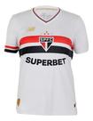 Camiseta Fem New Balance Torcedor Home Spfc 2025 Cod:17288 Camiseta Fem New Balance Torcedor Home Spfc 2025 Cod:17288