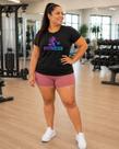 Camiseta Feminina Academia Fitness Malha Suplex Ligth Leve Verão