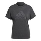 Camiseta feminina adidas plus size Future Icons Winners 3.0 preta
