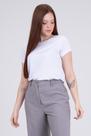 Camiseta Feminina Adulto Básica Branco