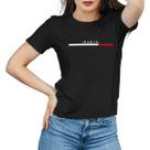 Camiseta Feminina Algodão Estampada Paris Casual