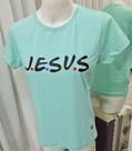 Camiseta Feminina Algodão Mensagens Cristãs Camiseta Feminina Algodão Mensagens Cristãs