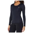 Camiseta Feminina Alto Giro ML Skin Fit Preta - 101705