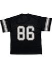 Camiseta feminina Alyweatry Y2k Graphic, camisa grande preta