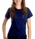 Camiseta Feminina Baby Look Algodão Lisa Atacado Blusa