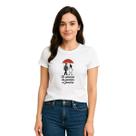 Camiseta Feminina Baby Look Namorados Amor Lançamento Imperdível