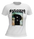 Camiseta Feminina Babylook Tema Lady Gaga Mayhem Na Praia